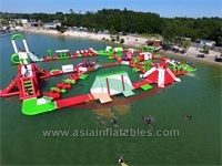 Hot Sale Inflatable Floating Water Park , Inflatable Sports Water Park
