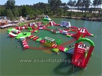 Floating Inflatable Aqua Park , Adventure Water Sports Inflatable