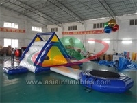Inflatable Aqua Glide Water Floating , Inflatable Water Games Combo