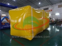 Yellow Color 2m Size Inflatable Buoy For SUP , Inflatable Water Buoys