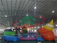 Giant inflatable Sea Snail Water Parks on sale EN14960