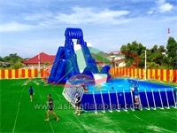 52mL Inflatable Water Slide, Inflatable Water Slide Park
