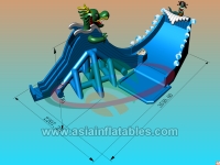 New Design Amazing Inflatable Dragon Snake Slides For Sale