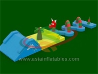 Water Athletics Inflatable Water Slide Inflatable Obstacle Challenges