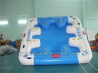 Inflatable Island Float Lounge For Adults Water Entertainment