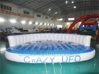 Adult Water Sports Game Crazy UFO , Sofa Sea Ski Tubes Towable , Inflatable Water Towable
