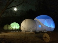 Beautiful Inflatable Lighting Bubble Camping Tent