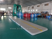 8mL Gym Air Floor Inflatable , Gymnastics Air Tumbling Track Inflatable