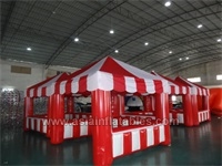 Movable Inflatable Kiosks Tent , Inflatable Bar Pub Tent