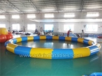 Multi Color Inflatable Round Shape Inflatable Swimming Pool