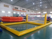 Giant Inflatable Water Volleyball Court For Inflatable Water Sport