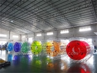 Colorful Bubble Roller,Inflatable Water Rolling Ball For Lake