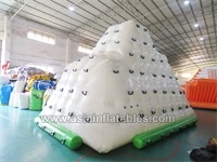 0.9mm PVC Tarpaulin Water Park Games Inflatable Floating Iceberg