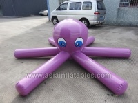 Inflatable Purple Octopus Balancer , Inflatable Water Games