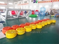 Connected 10 Pairs Round Mat Inflatable Runway