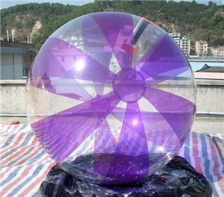   Purple Half Color Water Ball