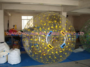  Yellow Color Dots Zorb Ball