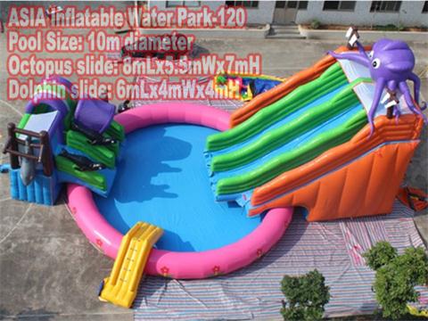   Inflatable Octopus Water Park