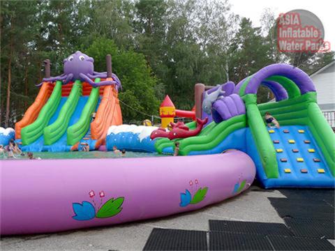    Inflatable Octopus Slide