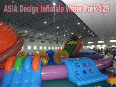    Inflatable Sea Snail Water Slide