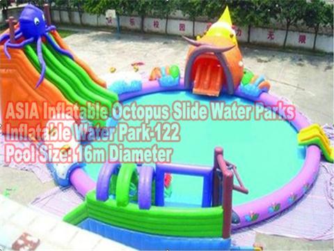    Inflatable Octopus Slide Water Parks